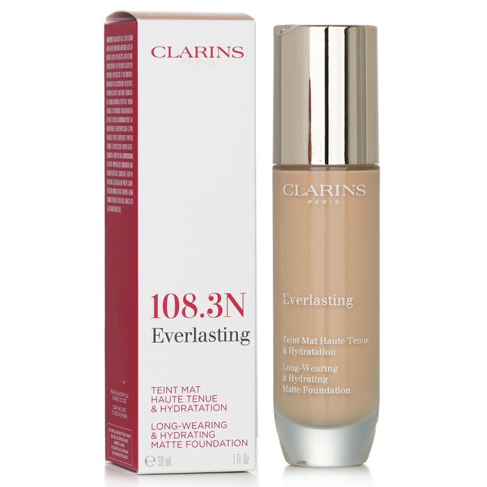 Clarins Everlasting Long Wearing & Hydrating Matte Foundation - # 108.3N Organza 30ml/1oz