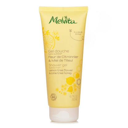 Melvita Lemon Tree Flower & Lime Tree Honey Shower Gel 200ml/6.7oz