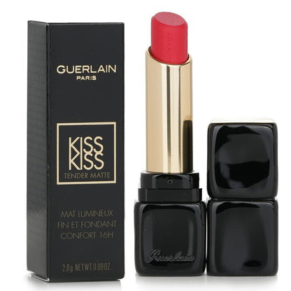 Guerlain Kisskiss Tender Matte Lipstick - # 775 Kiss Rouge 2.8g/0.09oz