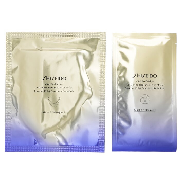 Shiseido Vital Perfection LiftDefine Radiance Gesichtsmaske 6 Stück