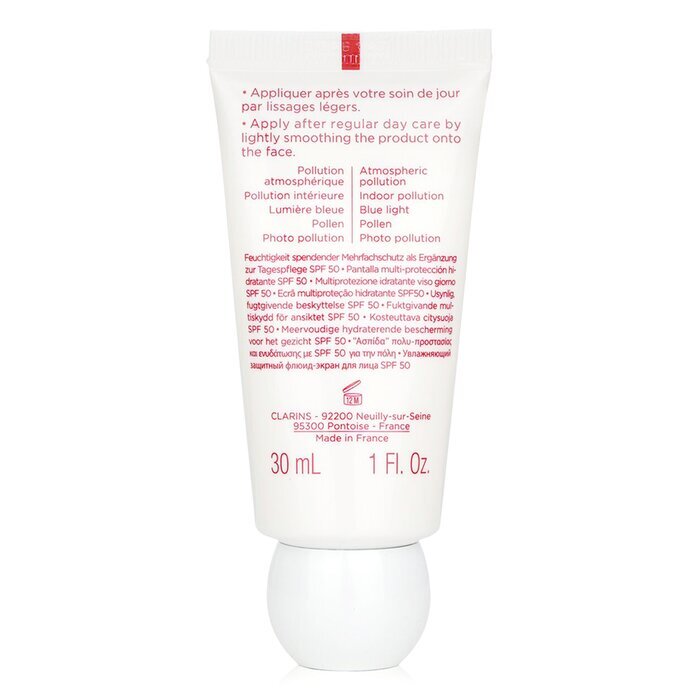 Clarins UV Plus [5P] Anti-Pollution Multi-Protection Moisturizing Screen SPF 50 - Translucent 30ml/1oz