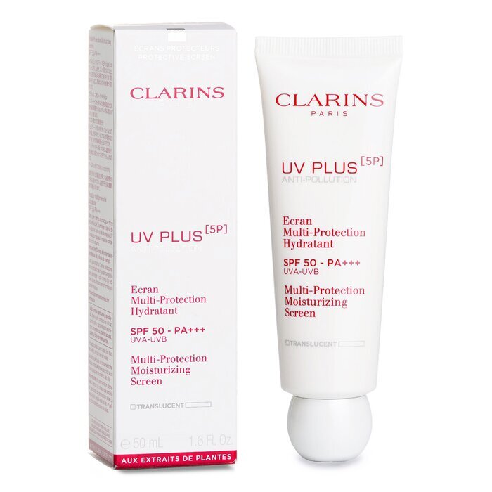 Clarins UV Plus [5P] Anti-Pollution Multi-Protection Feuchtigkeits-Screen LSF 50 - Durchscheinend 50ml/1.6oz