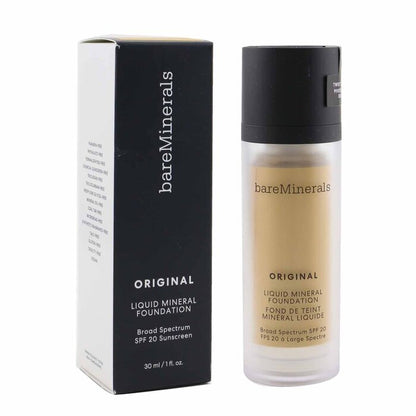 BareMinerals Original Liquid Mineral Foundation SPF 20 – Nr. 17 Tan Nude (für mittelbraune, warme Haut mit goldenem Farbton) 30 ml/1 oz