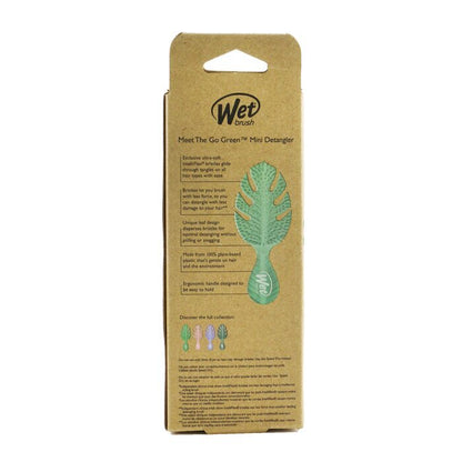 Wet Brush Go Green Mini-Entwirrer – Grün, 1 Stück