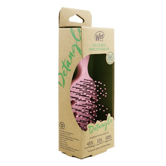 Wet Brush Go Green Mini-Entwirrer – Rosa, 1 Stück