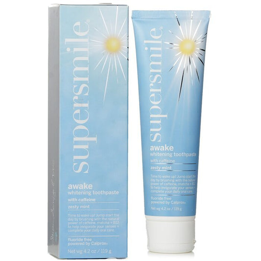 Supersmile Awake Whitening Zahnpasta mit Koffein – Zesty Mint (fluoridfrei) 119 g