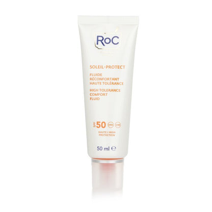 ROC Soleil-Protect High Tolerance Comfort Fluid SPF 50 UVA & UVB (Comforts Sensitive Skin) 50ml/1.69oz