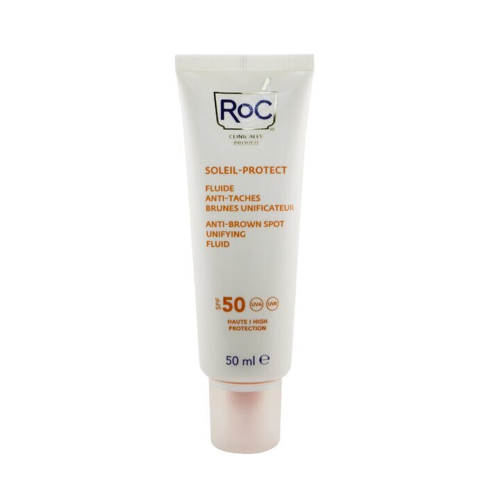 ROC Soleil-Protect Anti-Brown Spot Unifying Fluid SPF 50 UVA &amp; UVB (reduziert sichtbar Altersflecken) 50 ml