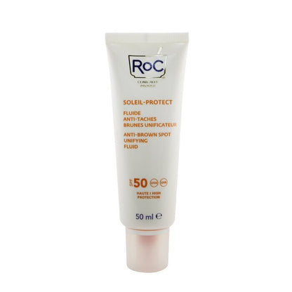ROC Soleil-Protect Anti-Brown Spot Unifying Fluid SPF 50 UVA &amp; UVB (reduziert sichtbar Altersflecken) 50 ml