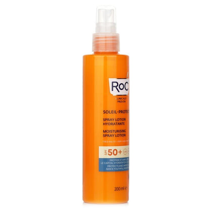 ROC Soleil-Protect Feuchtigkeitsspendende Sprühlotion LSF 50+ UVA &amp; UVB (für den Körper) 200 ml