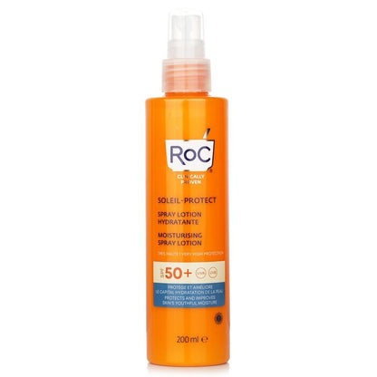 ROC Soleil-Protect Feuchtigkeitsspendende Sprühlotion LSF 50+ UVA &amp; UVB (für den Körper) 200 ml