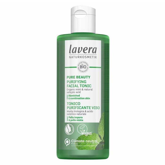 Lavera Pure Beauty Reinigendes Gesichtswasser - Für unreine Haut und Mischhaut 200ml/7oz