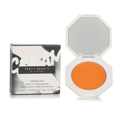 Fenty Beauty by Rihanna Cheeks Out Freestyle Cream Blush – 01 Fuego Flush (Zartes Mandarin mit Schimmer) 3 g