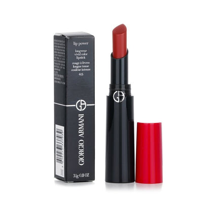 Giorgio Armani Lip Power Longwear Vivid Color Lipstick - # 405 Sultan 3.1g/0.11oz