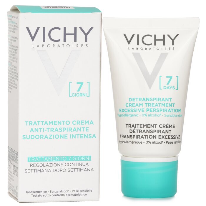 Vichy 7 Days Anti-Perspirant Cream Treatment (For Intensive Perspiration) 30ml/1oz