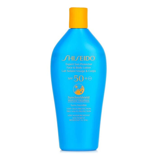 Shiseido Expert Sun Protector Gesichts- und Körperlotion LSF 50+ (sehr hoher Schutz und sehr wasserfest) 300 ml