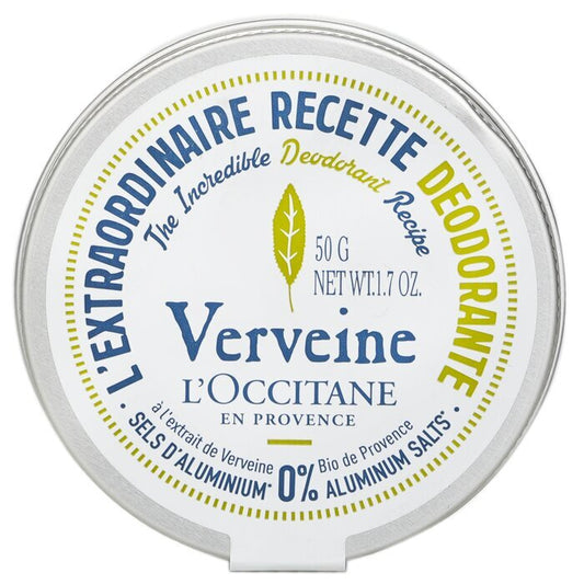 L'Occitane Verveine (Verbena) Deodorant - 0% Aluminum Salts 50g