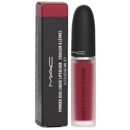 MAC Powder Kiss Flüssiger Lippenstift – 975 Ruby Boo, 5 ml