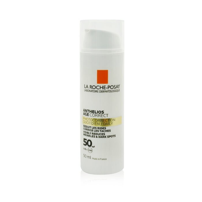 La Roche Posay Anthelios Age Correct Tägliche Fotokorrektur - Reduziert sichtbar Falten und dunkle Flecken LSF 50 50 ml/1,7 oz