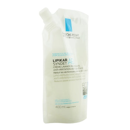 La Roche Posay Lipikar Syndet AP+ Lipid Replenishing Cream Wash Öko-Nachfüllpackung 400 ml