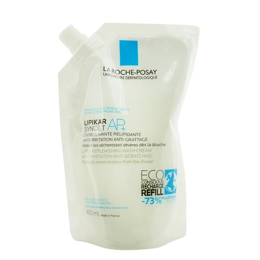 La Roche Posay Lipikar Syndet AP+ Lipid Replenishing Cream Wash Öko-Nachfüllpackung 400 ml