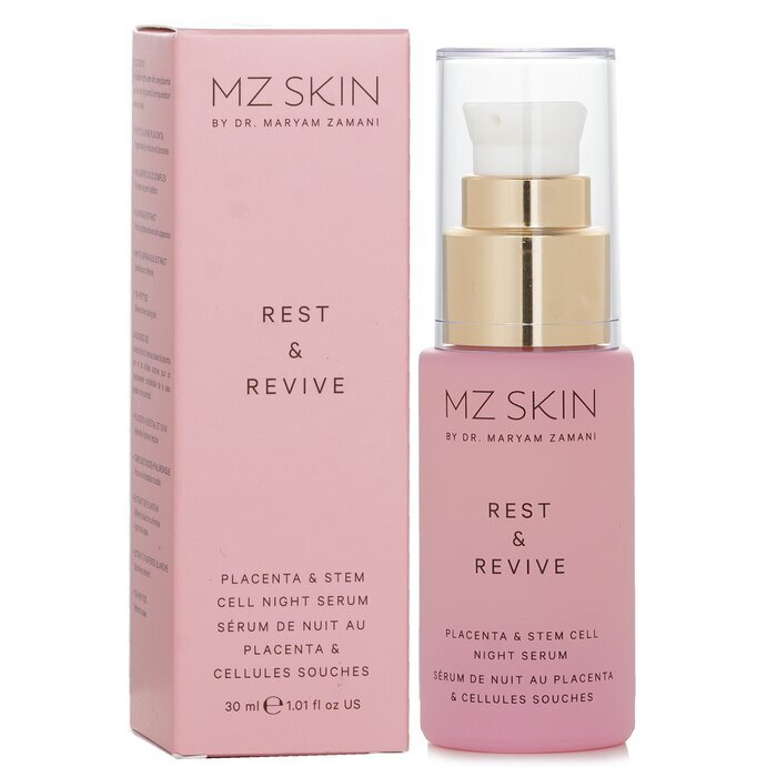 MZ Skin Rest & Revive Restorative Placenta & Stem Cell Night Serum 30ml/1.01oz