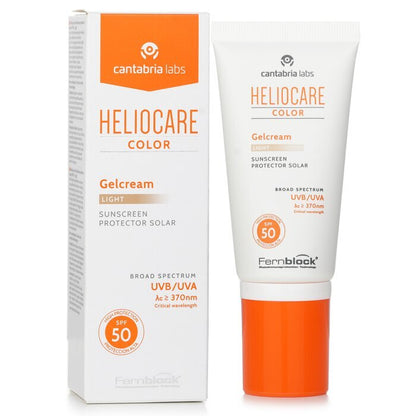 Heliocare von Cantabria Labs Heliocare Color Gelcreme LSF 50 – Hell 50 ml