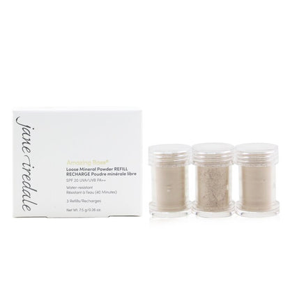 Jane Iredale Amazing Base Loser Mineralpuder SPF 20 Nachfüllpackung - Hellbeige 3x2,5g/0,09oz