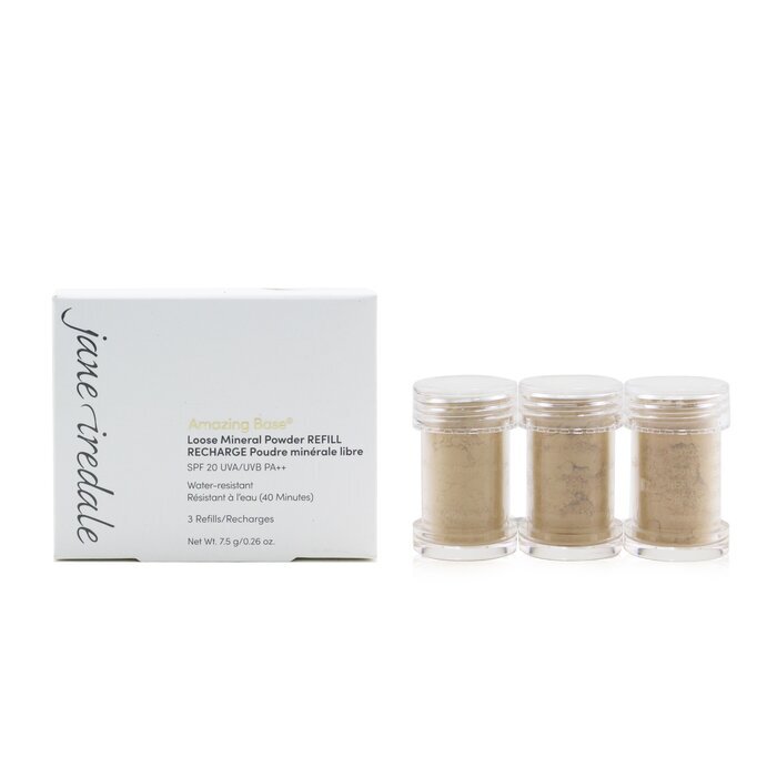 Jane Iredale Amazing Base Loose Mineral Powder SPF 20 Refill - Suntan 3x2.5g/0.09oz