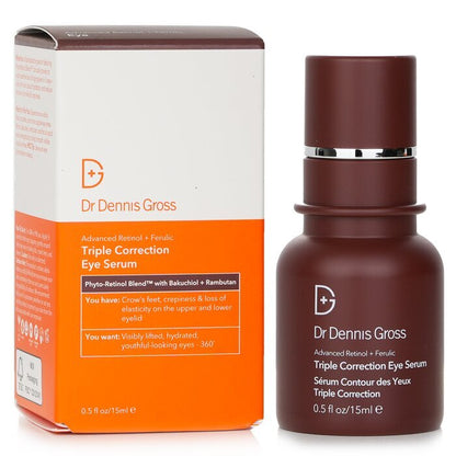 Dr Dennis Gross Advanced Retinol + Ferulic Triple Correction Eye Serum 15ml/0.5oz