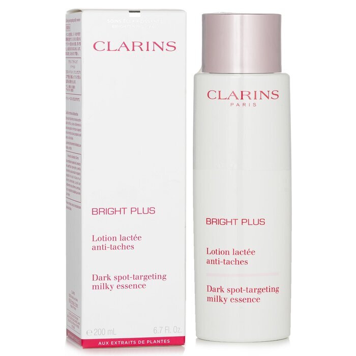 Clarins Bright Plus Milchige Essenz zur Bekämpfung von dunklen Flecken, 200 ml