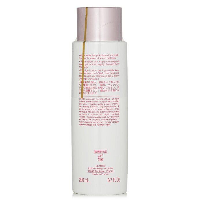 Clarins Bright Plus Milchige Essenz zur Bekämpfung von dunklen Flecken, 200 ml