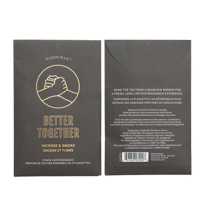 Paddywax Impressions Autoduft – Better Together, 2er-Pack