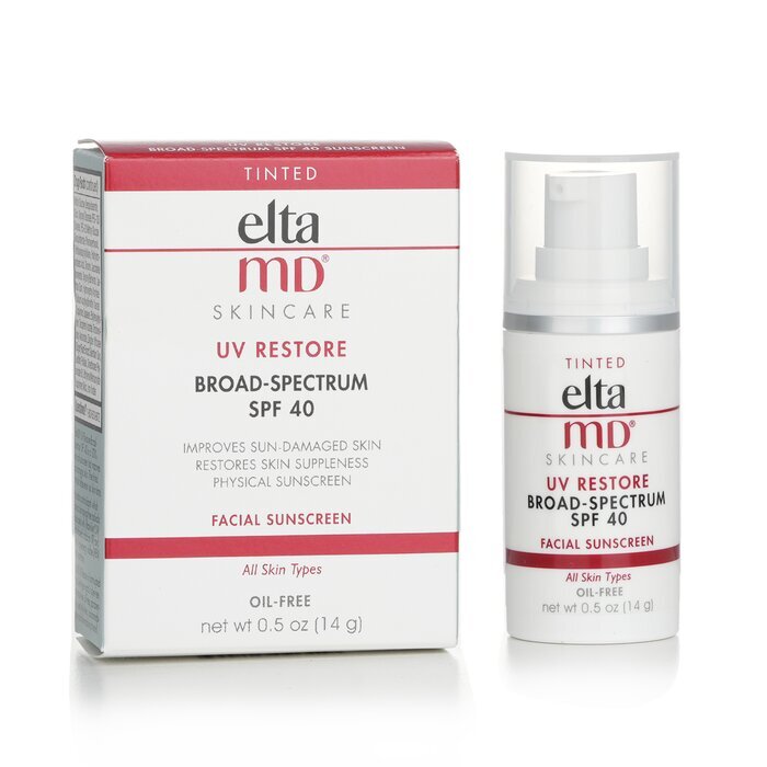 EltaMD UV Restore Physical Gesichtssonnenschutz LSF 40 – getönt (Miniatur) 14 g/0,5 oz