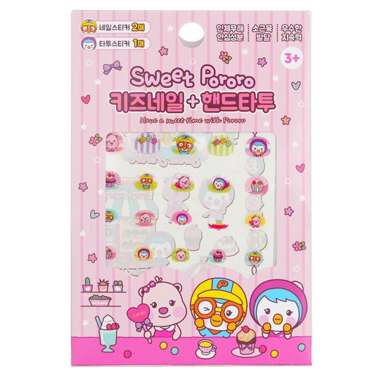 April Korea Pororo Nail + Hand Tattoo - # SPR 03 1pc