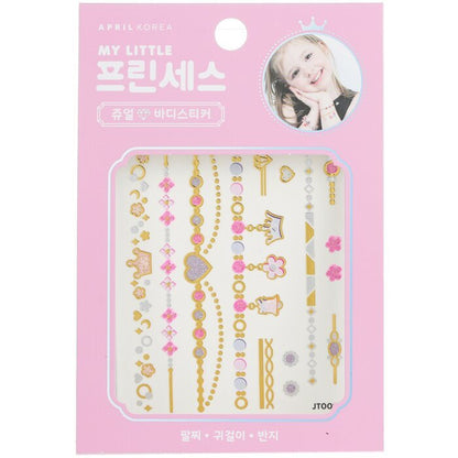 April Korea Princess Jewel Körperaufkleber - JT002K 1Stk
