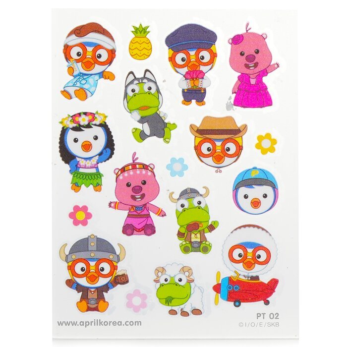 April Korea Pororo Body Sticker -  PT02 1pc