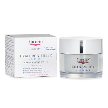 Eucerin Hyaluron Filler + 3x Effect Day Cream SPF15 (For Dry Skin) 50ml