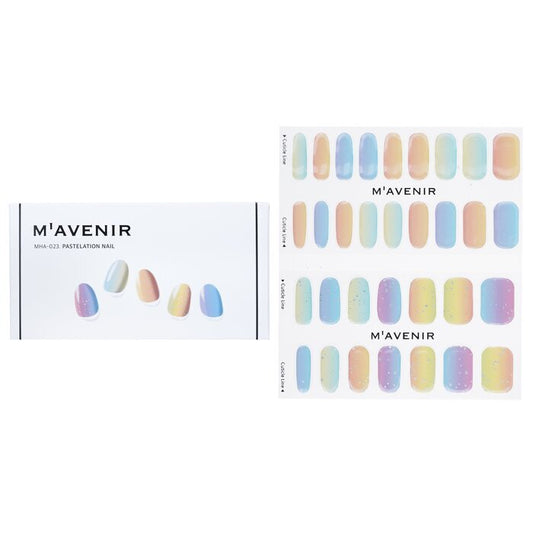 Mavenir Nail Sticker (Assorted Colour) - # Pastelation Nail 32pcs