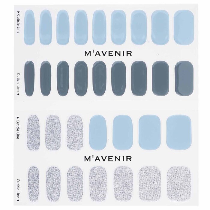 Mavenir Nail Sticker (Blue) - # Brillante Rainy Blue Nail 32pcs