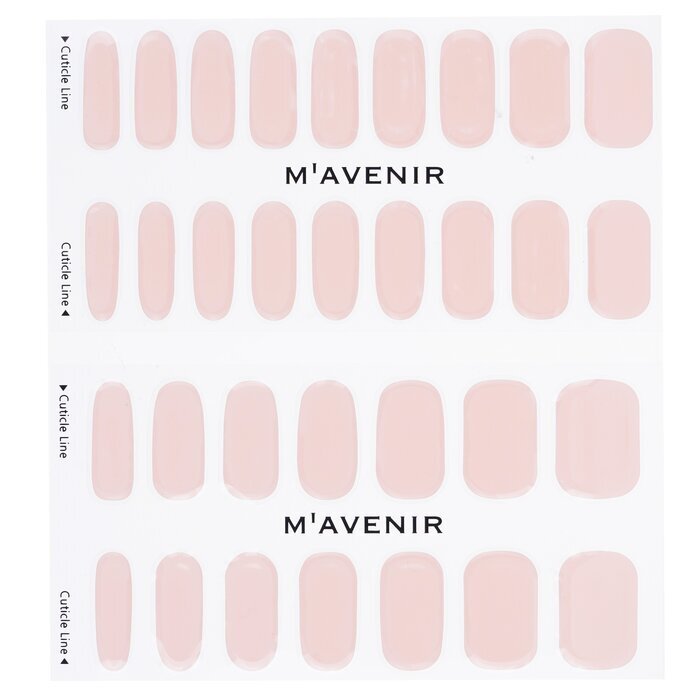 Mavenir Nail Sticker (Pink) - # Classic Syrup Pink Nail 32pcs