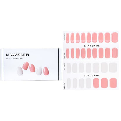 Mavenir Nail Sticker (Pink) - # Babypink Nail 32pcs