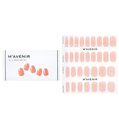 Mavenir Nail Sticker (Orange) - # Spring Coral Nail 32pcs