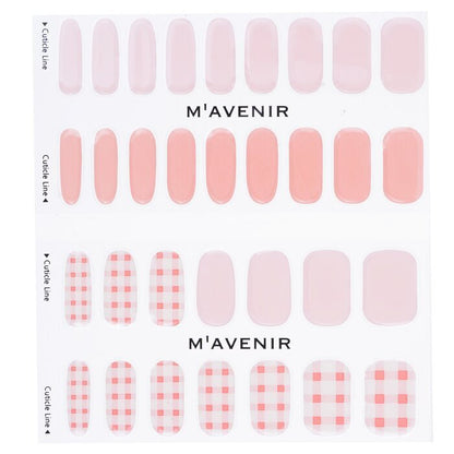 Mavenir Nail Sticker (Pink) - # Picnic Day Nail 32pcs