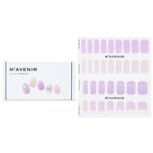 Mavenir Nail Sticker (Purple) - # Beyond Nail 32pcs