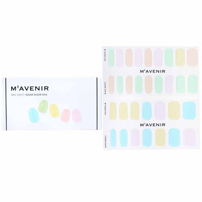 Mavenir Nail Sticker (Assorted Colour) - # Sugar Sugar Nail 32pcs