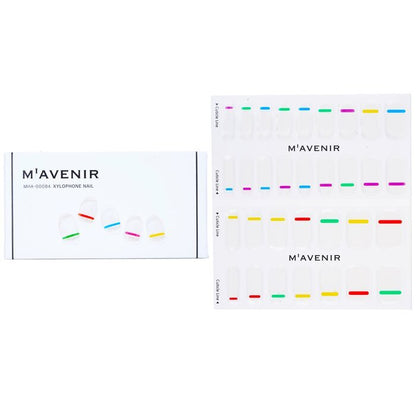 Mavenir Nail Sticker (Patterned) - # Xylophone Nail 32pcs