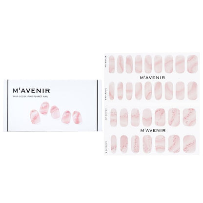 Mavenir Nail Sticker (Pink) - # Pink Planet Nail 32pcs