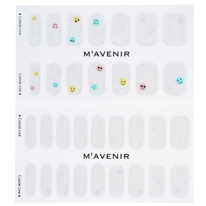 Mavenir Nail Sticker (White) - # Likey Nail 32pcs