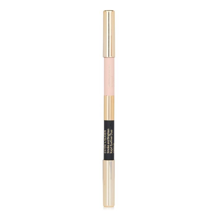 Estee Lauder Smoke And Brighten Kajal Eyeliner Duo - # Noir / Cream 0.5g/0.02oz